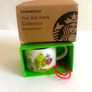 Starbucks “You Are Here” Ohio Mini Mug in Box with Cord